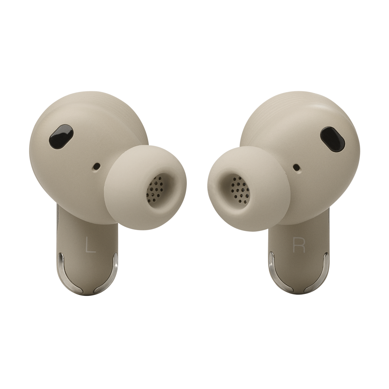 JBL Tour Pro 3 - Latte - True Wireless Noise Cancelling earbuds with Smart Charging Case™ - Back